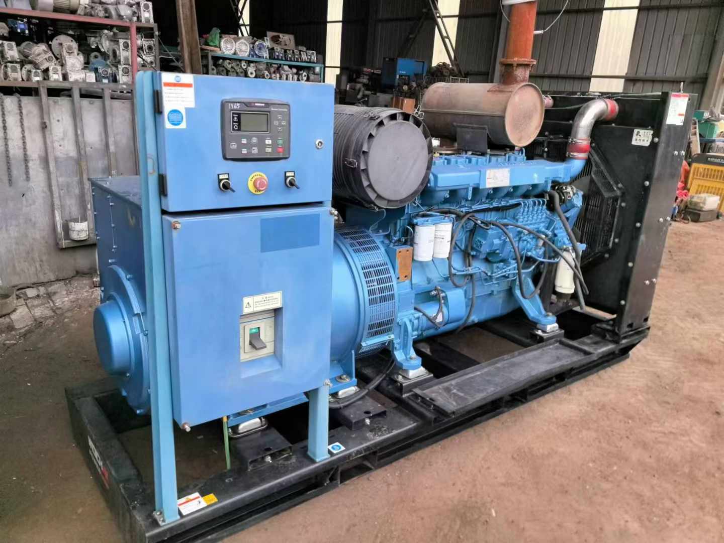 南部500kW 柴油发电机组可带动设备功率的计算公式是什么？